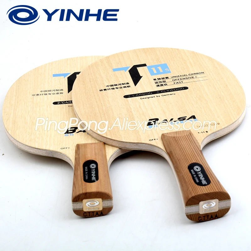 YINHE T 11 T11S Table Tennis Blade Balsa Light Weight Carbon YINHE T11 