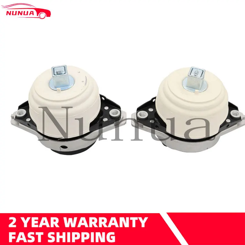 2PCS Left /Right Engine Motor Mount Bracket Support Bearing 1662406017 1662406117 For Mercedes-Benz GL450 ML500 ML550 GLE500