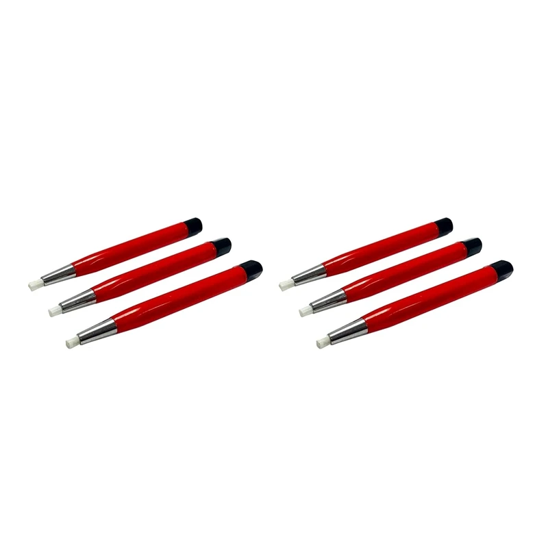 

Fiberglass Scratch Brush Pen 6Pcs Jewelry, Watch, Coin Cleaning, Electronic Applications, Removing Rust And Corrosion