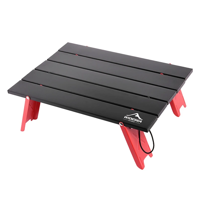 Mesa plegable pequeña para Mesa portátil de playa para cocinar al aire libre, mochilero, RV, plegable, de viaje, BMDT WIDESEA| | - AliExpress
