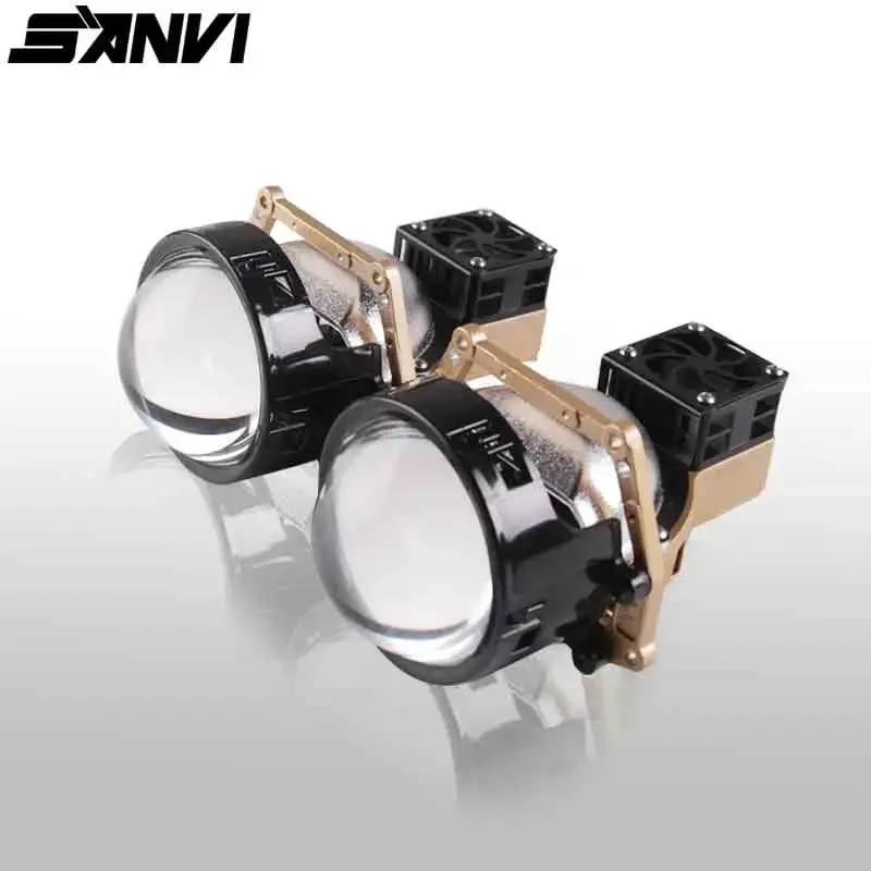 Sanvi LK1S 65W 5500K 3 inch bi LED & Laser Projector Lens Car Headlight Automobiles&motorcycle  Accessories market in Europe