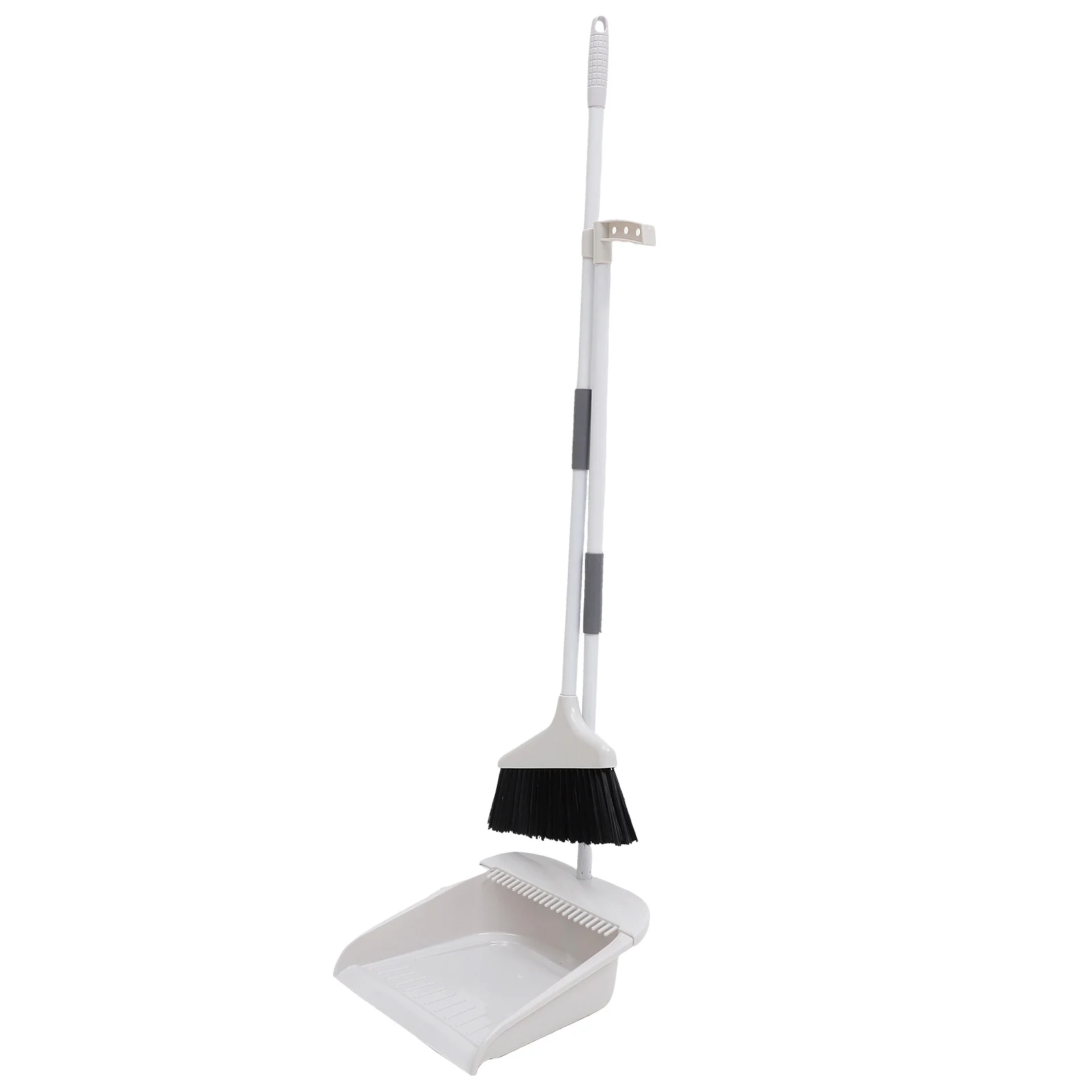 

Broom Dustpan Set Dust Pan Broom Long Handle Heavy Duty Broom Dustpan Cleaning Brush Combo Home Kitchen Room Office Dorm Lobby