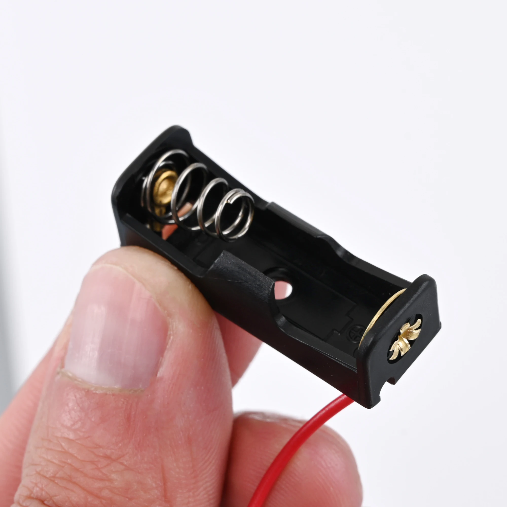 5PCS 23A /A23 Battery 12V Clip Holder Box Case Black For 23A MN21 MS21 Battery