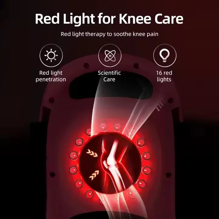 Smart Knee Massager Hot Compress Knee Relaxing Massager Infrared Heat and Vibration Knee Pain Relief Elbow Shoulder Massagers