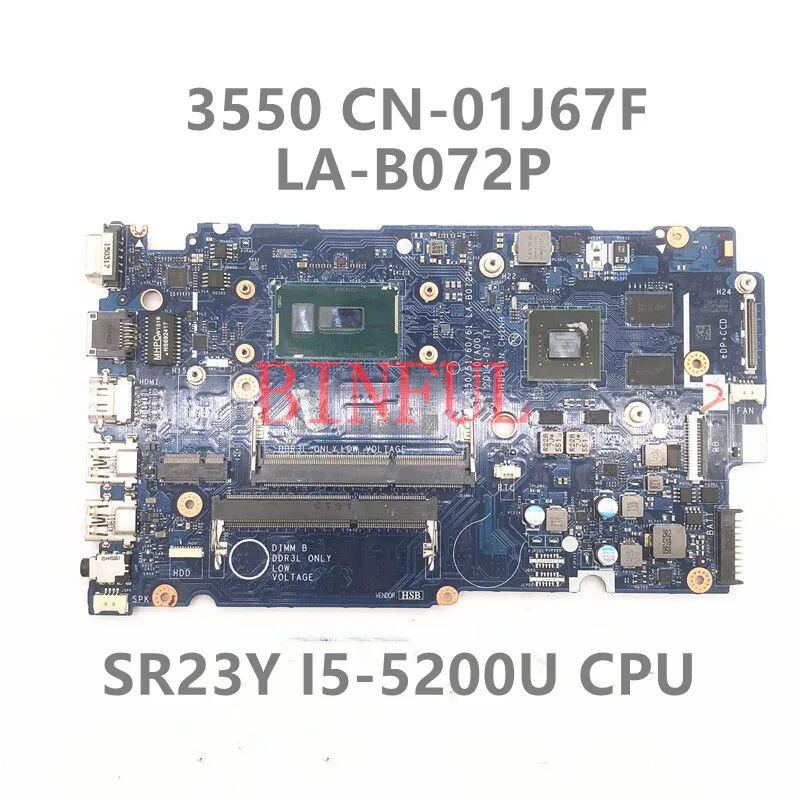 

Высококачественная материнская плата для ноутбука 3450 3550, фотосессия 01J67F 1J67F ZAL50/51/60/61