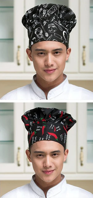2 Cappelli Da Cuoco Regolabili In Cotone - Per Chef, Ristorante E Feste A Tema - Foto 4