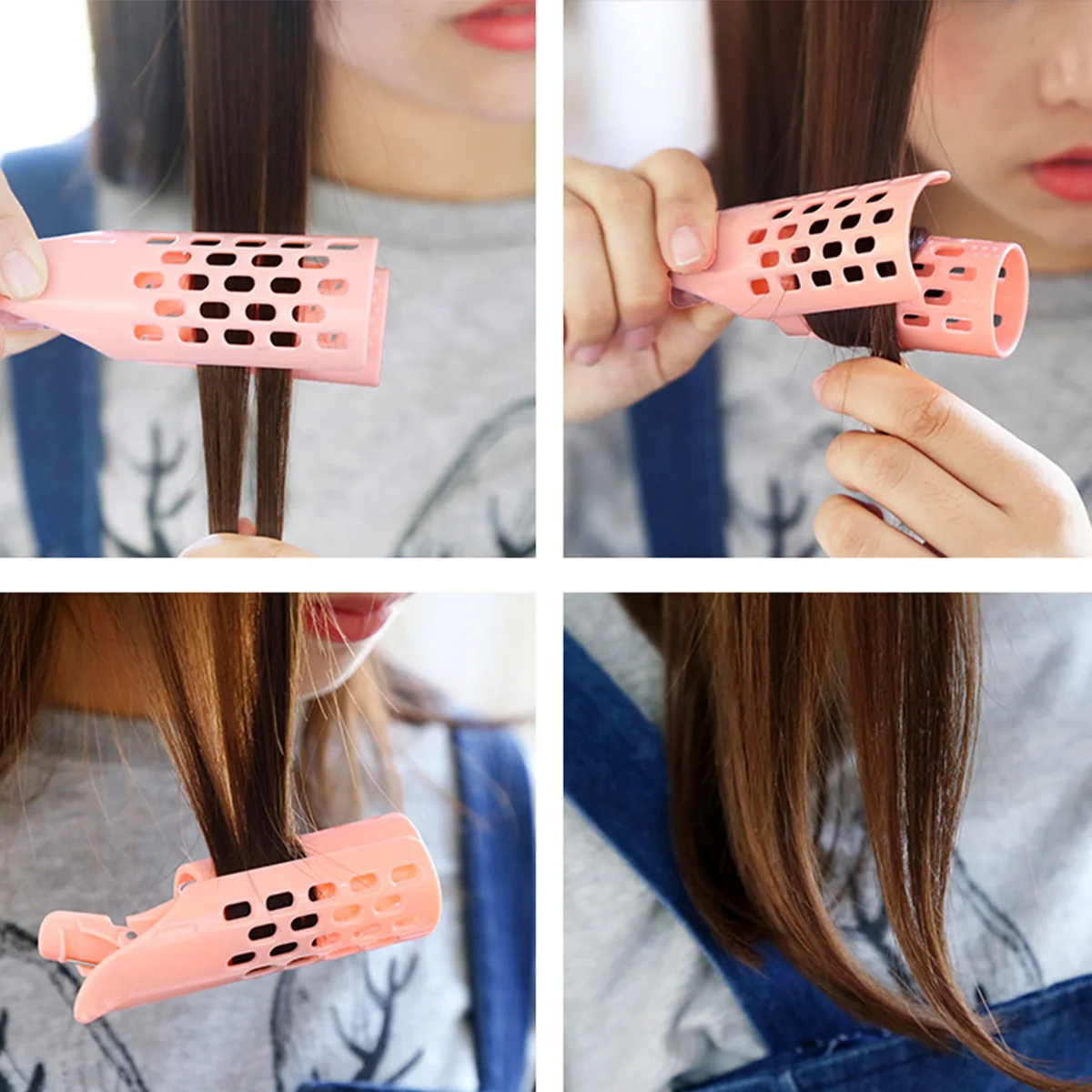 3pcs Manual Hair Curlers Styling Tools Hairdressing Tool Hair Bang Rollers Curlers hair rollers hair curls styling