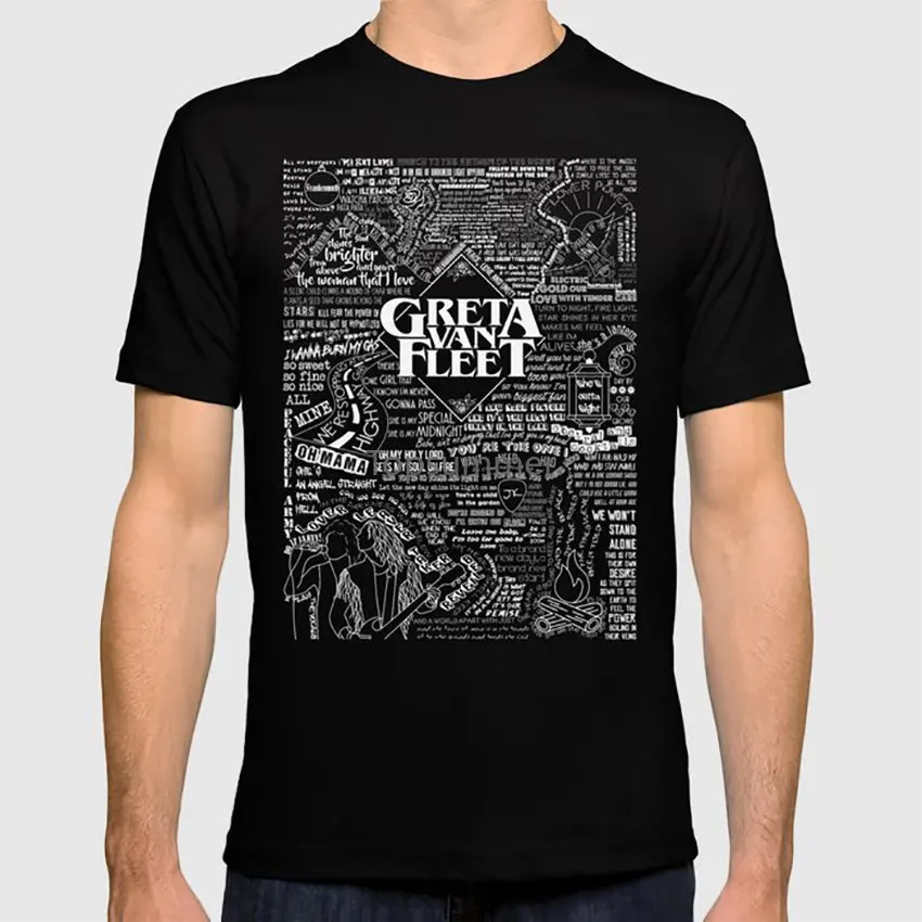 

Greta Van Fleet T Shirt Rock Music Poster