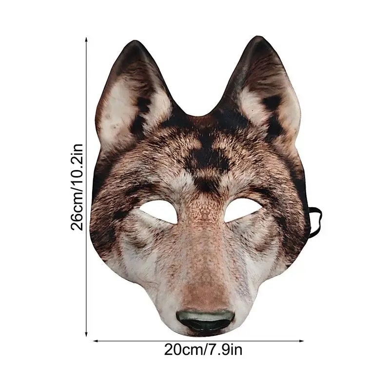 Halloween Mask Wolf Masque for Adults