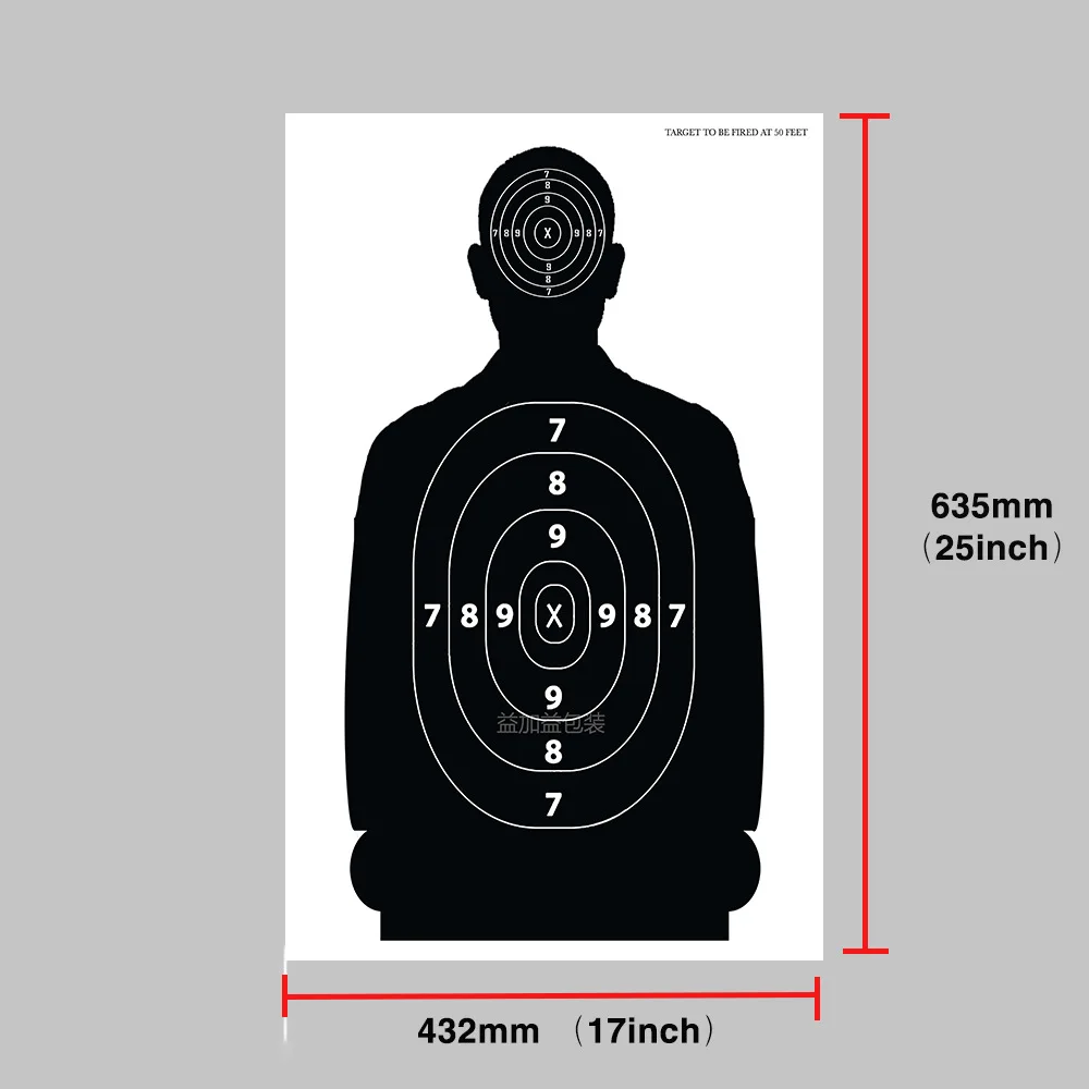 OPHIDIAN هدف الصدر الورقي هدف الرماية ورقة قناص ال...