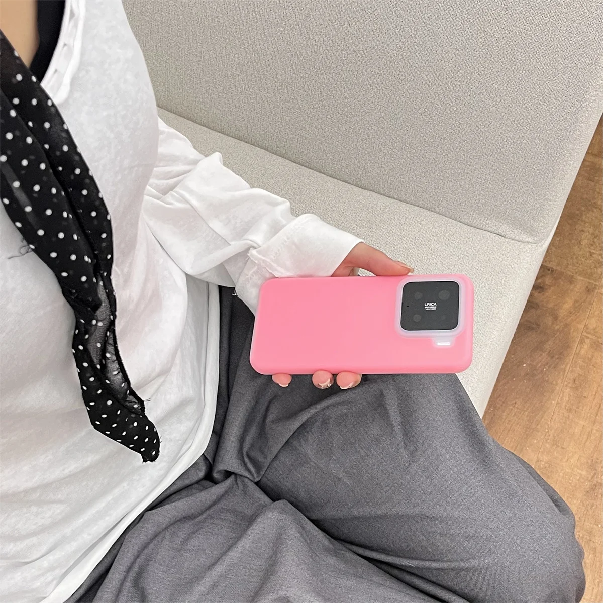 Neon Matte Liquid Silicone Shockproof Fashion Case - Candy Color