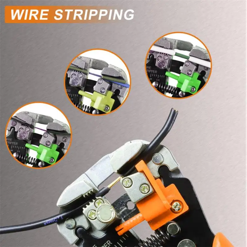 Multifunctional Wire Stripper Pliers Tools Automatic Stripping Cutter Cable Wire Crimping Electrician Repair Tools 3