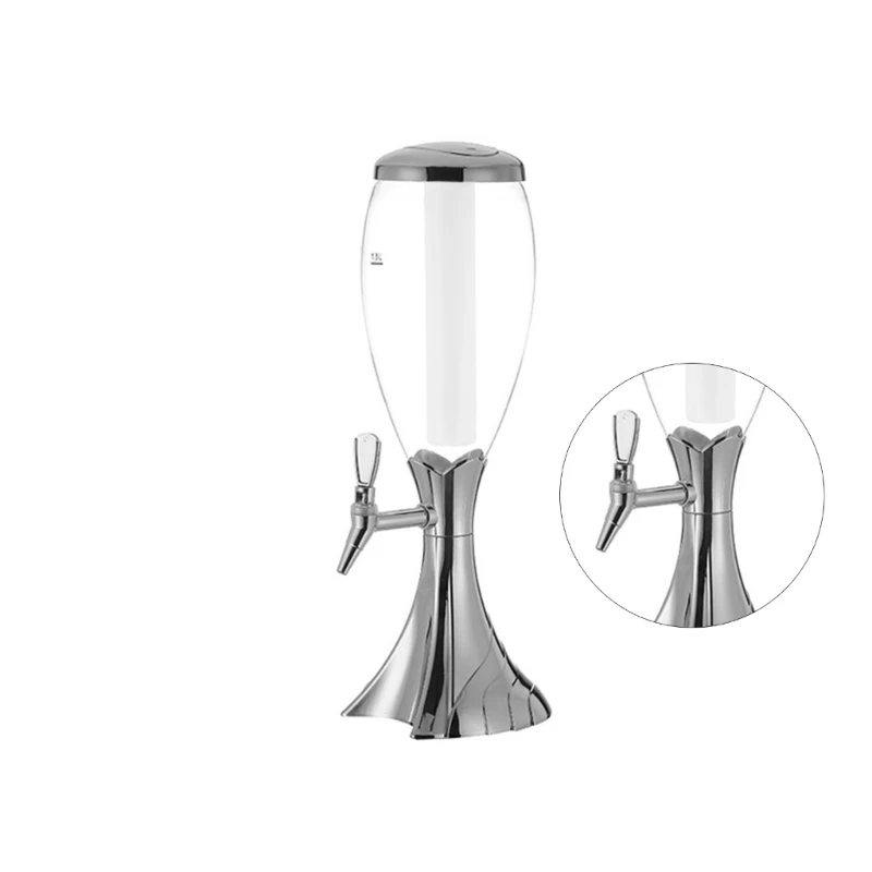 

Drinks Dispenser Glowing Beer Tower Party Supplies Plastic Material for Beer
