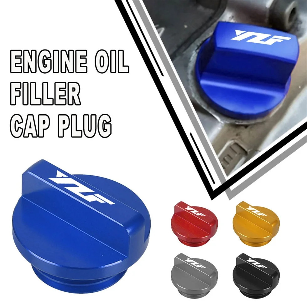 

M27*3.0 FOR YAMAHA YZF R3/R25 YZF600R YZF1000 YZF-R1 YZF R6 YZF-R7 YZF R1M Motorcycle Engine Oil Filler Plug Cap Cover