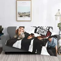 BIG TIME RUSH Boy Group Throw Blanket Personalized Soft Blankets and Throws for Sofa Bed Home Decor Outdoor Portable Blanket 1