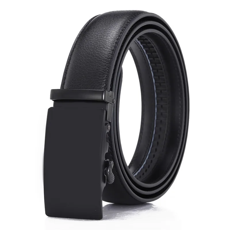 

Men Belts Automatic Buckle Belt Genune Leather High Quality Belts for Men Leather Strap Casual Buises for Jeans Luxury Cowboy