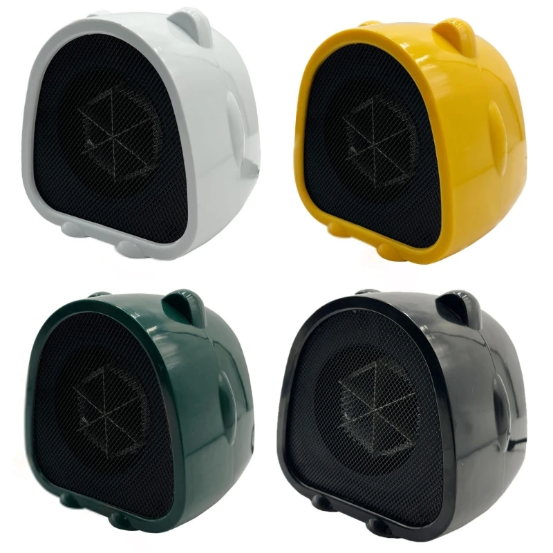 

500W Heater Portable Desktop Fan Heater PTC Heating Warm Air Blower Home Office Warmer for Winter