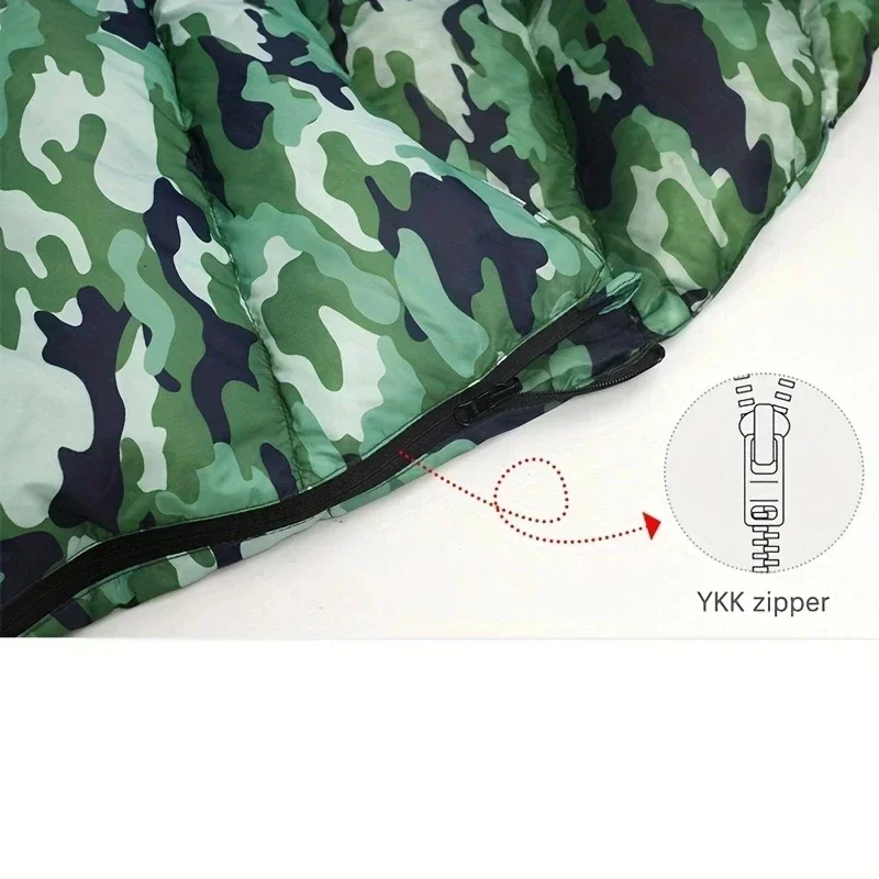 Sleeping Bag Kamperbox Camouflage Sleeping Bag 3 Season Ultralight Sleeping Bag Camping Equipment