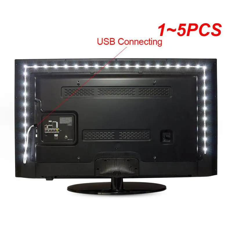 

1~5PCS 5V USB LED Strips 2835 White Warm White Tira LED Strip Light TV Background Lighting Home Decor Lamp 1- 5m