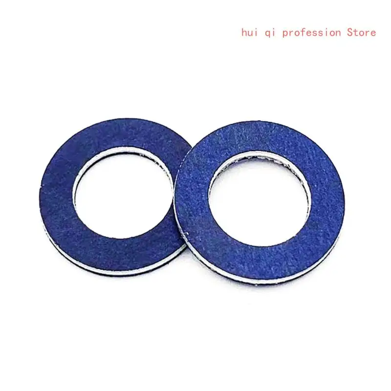 10Pcs Oil Drain Plug Washers Oil Pans Gaskets Washer Practical Car Accessories