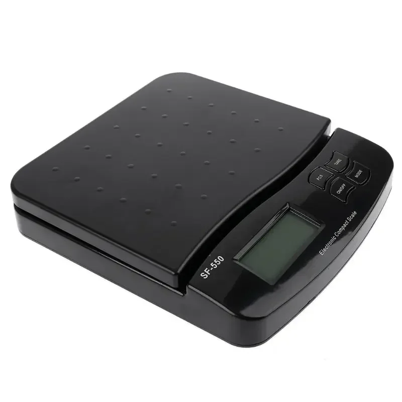 디지털 우편 배송 체중계 전자 우편물 계량 저울, 카운팅 기능 SF-550 포함, 25kg/1g 55lb