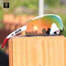 

New Arrival Twinshield Kato Cycling Sunglasses Outdoor Sport Polarized Glasses Mountain Road Bike Eyewear MTB Goggles