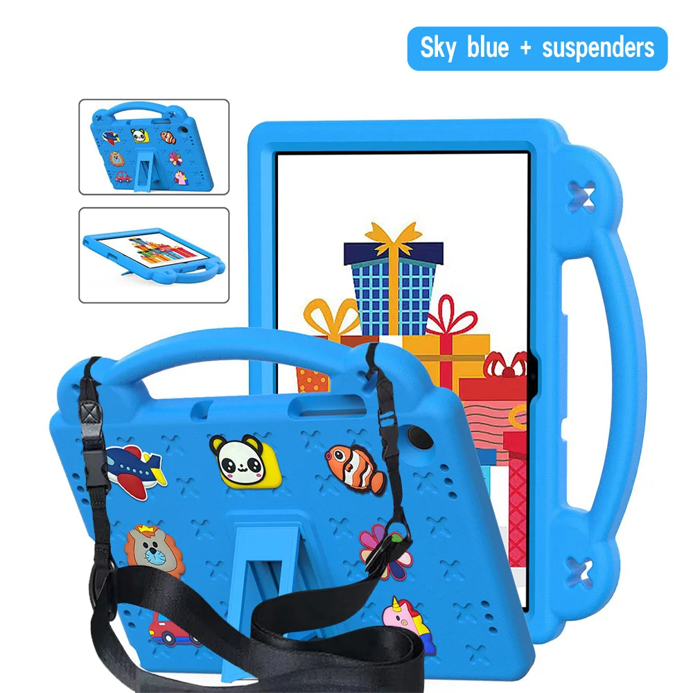 Cartoon EVA Tablet Case with Pen Slot - 10.9 Inch