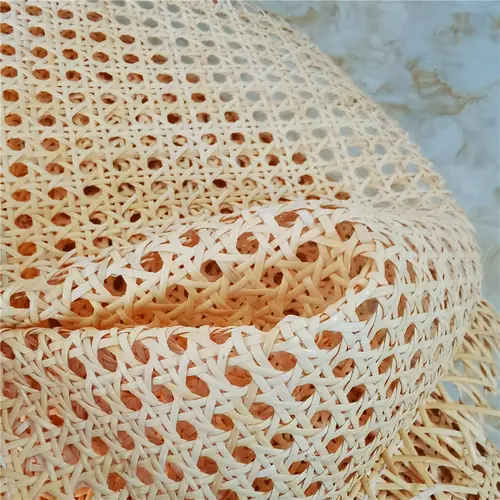 Natural Real Indonesia Rattan Sheet Cane Webbing Roll Chair Table Furniture Repair Materials Deco - Image 8
