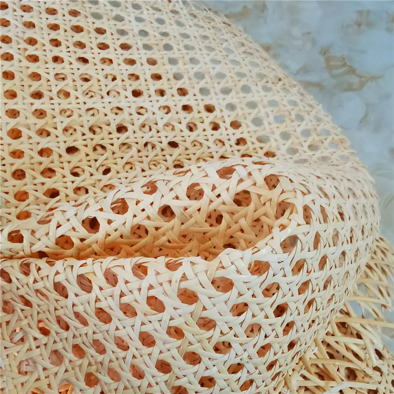 Natural Real Indonesia Rattan Sheet Cane Webbing Roll Chair Table Furniture Repair Materials Deco - Image 8