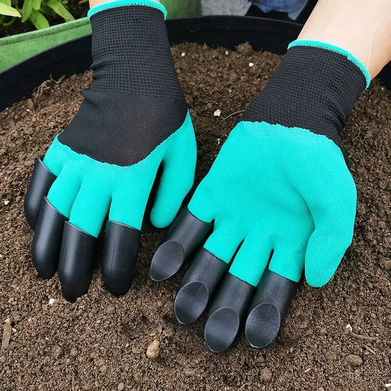 Garden Gloves With Claws - Dig, Plant, Weed & Seed