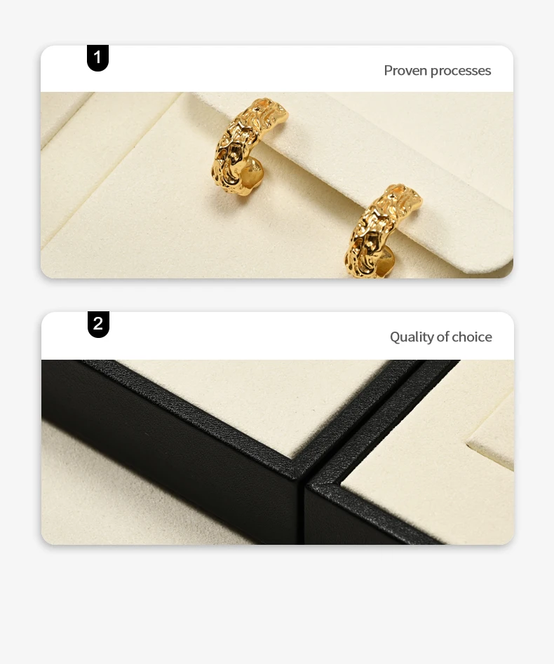 Oirlv off white Schmuck Display Tisch Samt Halskette Ring Ohrring Armreif Displays aus weißem Samt Juwelier Display Set – Detail 8