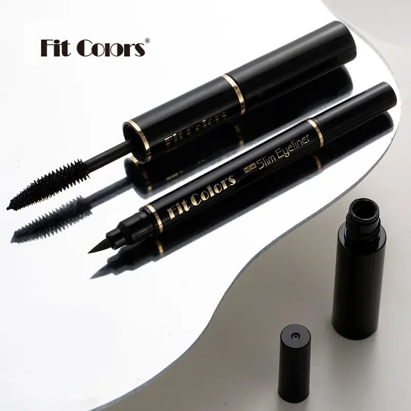 Penna Eyeliner Impermeabile A Doppia Testa Timbro Eyeliner Liquido 2 In