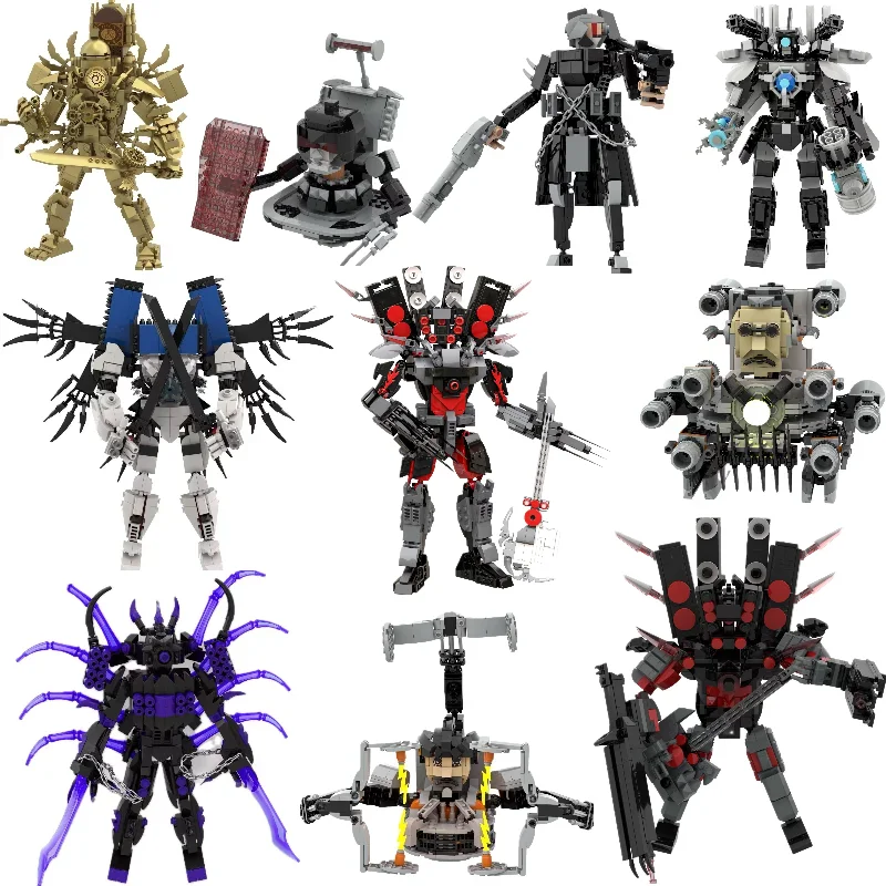 Skibidi-Toilet-Blocks-Toy-Titans-Guitar-Speak-Man-Titan-Computer-Man ...