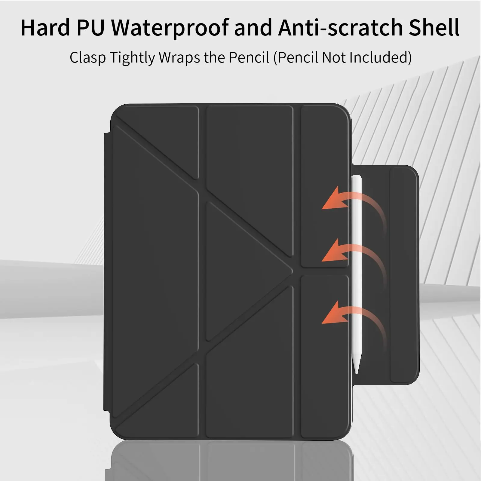 Ultra-Slim Magnetic Y-Fold Stand Case
