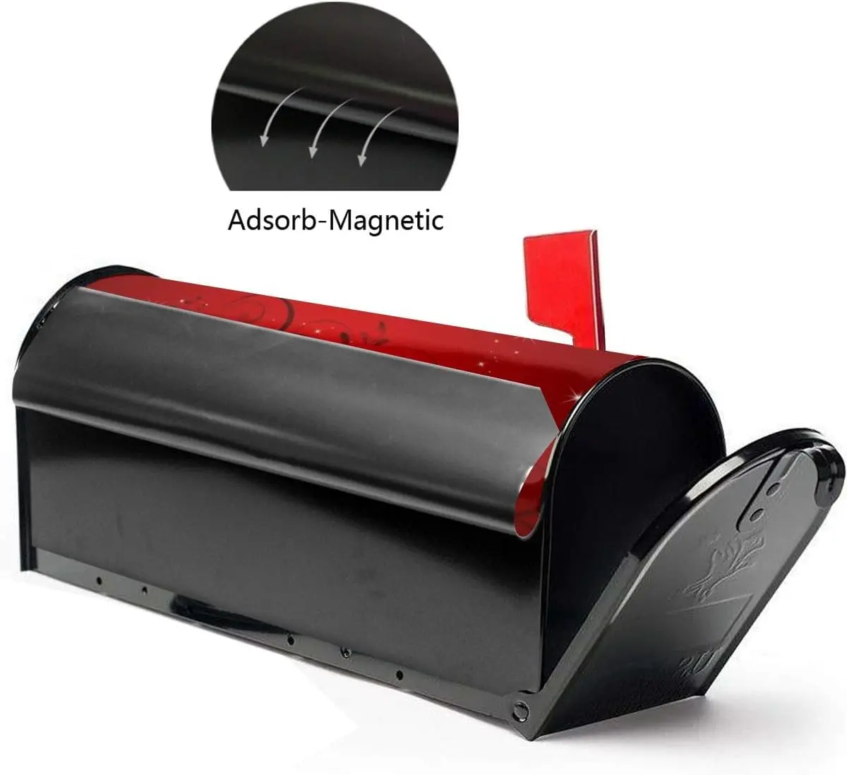 Valentines Day Mailbox Covers Magnetic Mailbox Wraps Post Letter Box Cover Standard Oversize Mailwrap Garden Home Decor
