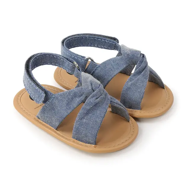 Summer Infant Baby Girls Sandals Cute Toddler Shoes Big Bow Princess Casual Single Shoes Baby Girls Shoes D3