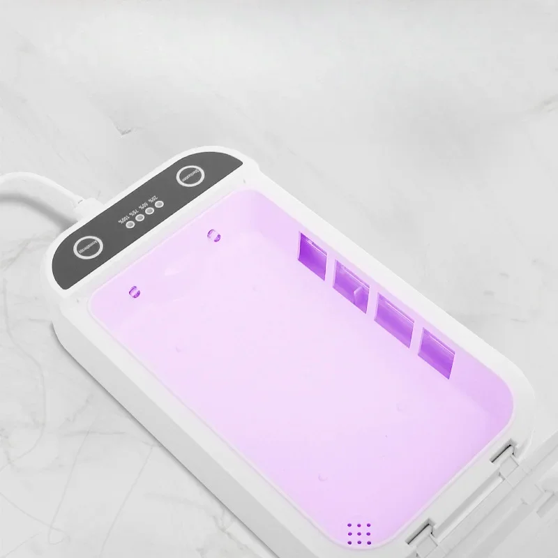 Multi Functional Strong Light Nail Box One Touch Disinfection Trimming UV Sterilizer Intelligent and Makeup Tool UV Aromatherapy