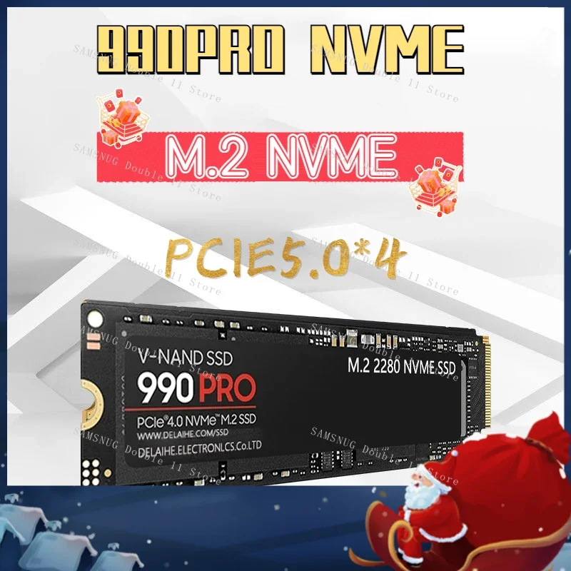 

Original PCIe 5.0 NVMe 4.0 Hot 4TB 990P M.2 2280 2TB SSD Internal Solid State Hard Drive For Laptop Desktop MLC PC Computer PS5