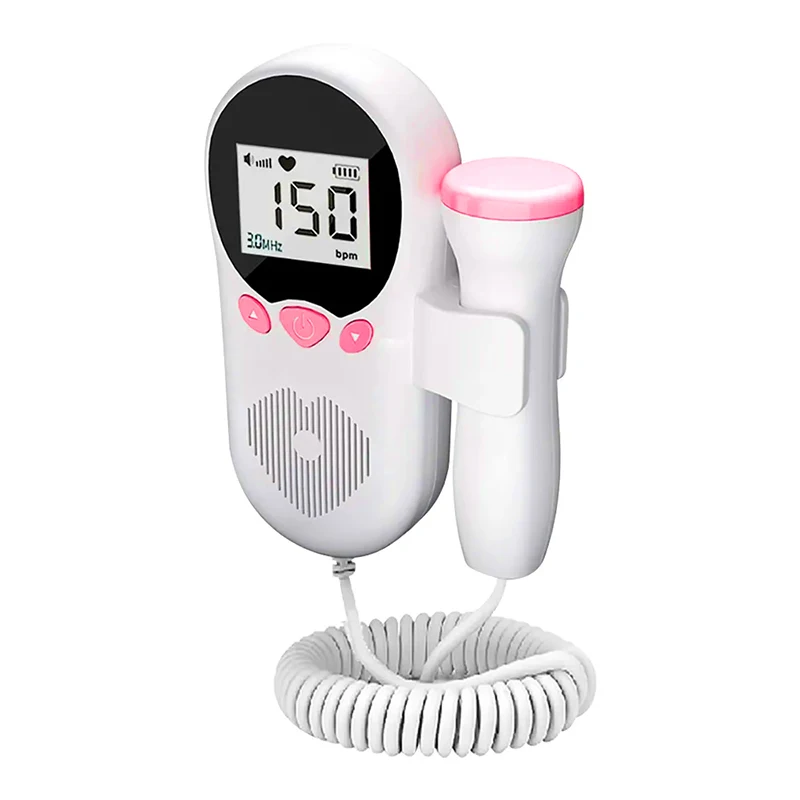 3MHz Ultrasound Fetal Heart Rate Monitor For Pregnant