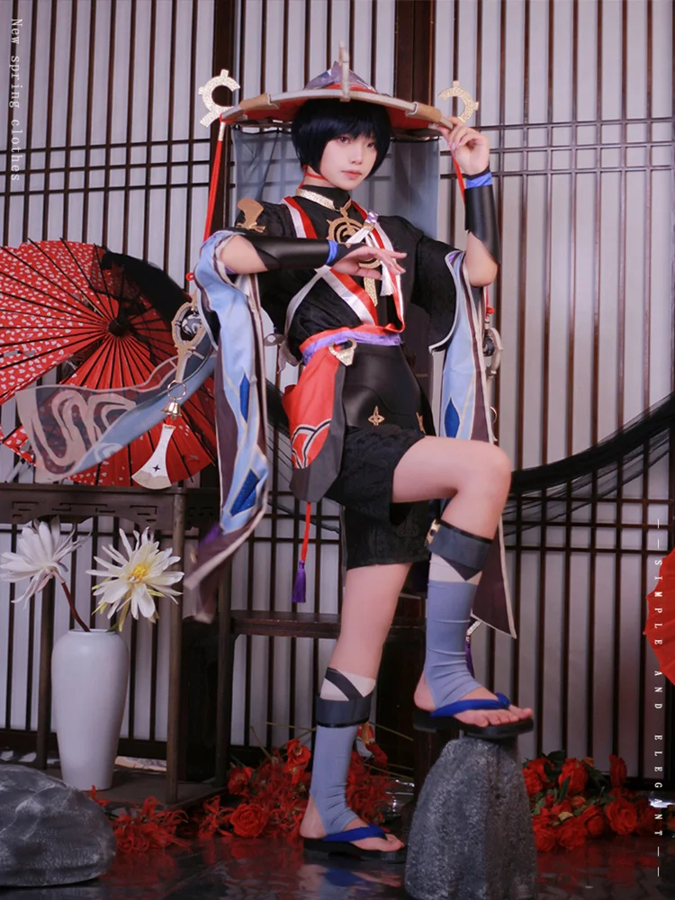 

Костюм-кимоно для косплея аниме «Genshin Impact»