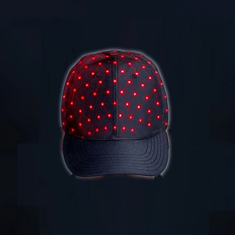 Led Red Light Hair Growth Cap, Anti Hair Loss, 150 Led Beads, Red Light