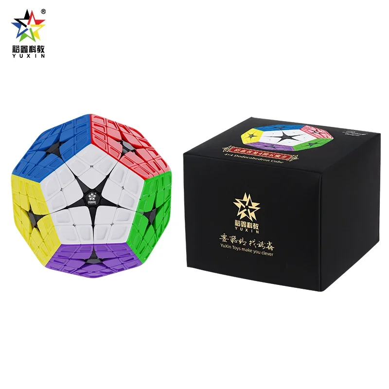JudyCube] Yuxin 4x4 master kilominx Magic Speed Cube Stickerless