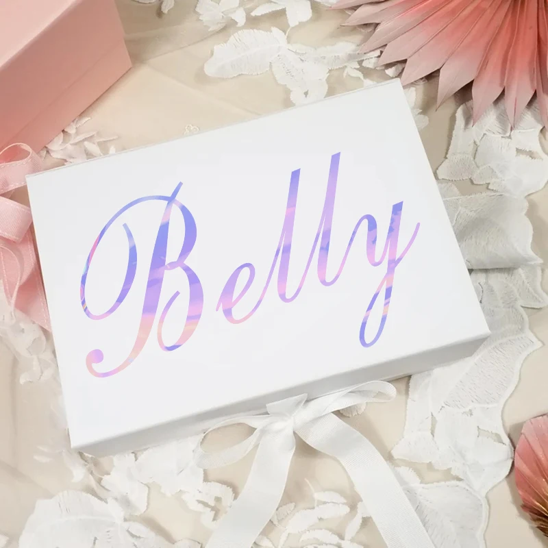 Custom Name Vinyl Decal Sticker for Gift Box Decoration – Personalized Removable Sticke... - SKU SSL900219 - UGI Packaging