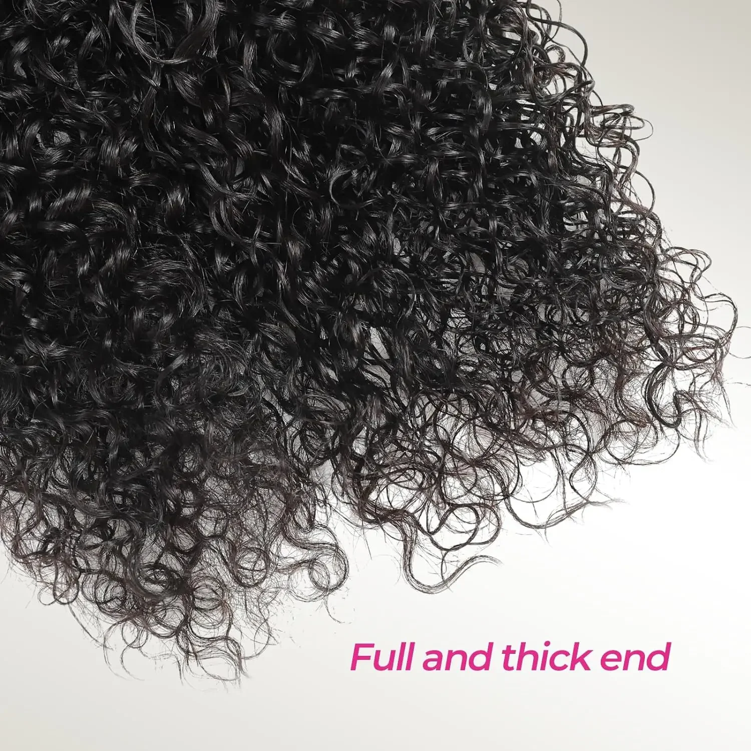 Human Braiding Hair Curly Bulk Human Hair For Braiding No Weft Bundles for Wet and Wavy