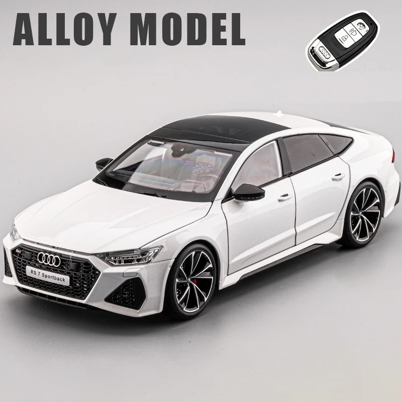 【極美品】モーターヘリックス 1/18 アウディ RS7 Sportback 1:18 AUDI RS7 Sportback Key Version Diecast Car Model Sound