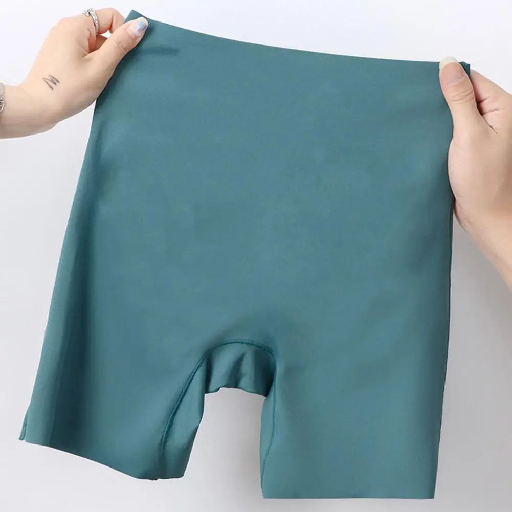 

Women Underpants Waist Tight Bottoming Shorts Flat Angle Trendy Tummy Control Shapewear Underwear Daily Garment