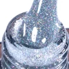 KODIES GEL Holographic Gel Nail Polish Laser Sparkling Glitter Gel Varnish Semi Permanent UV/LED Platinum Manicure Nail Art 2