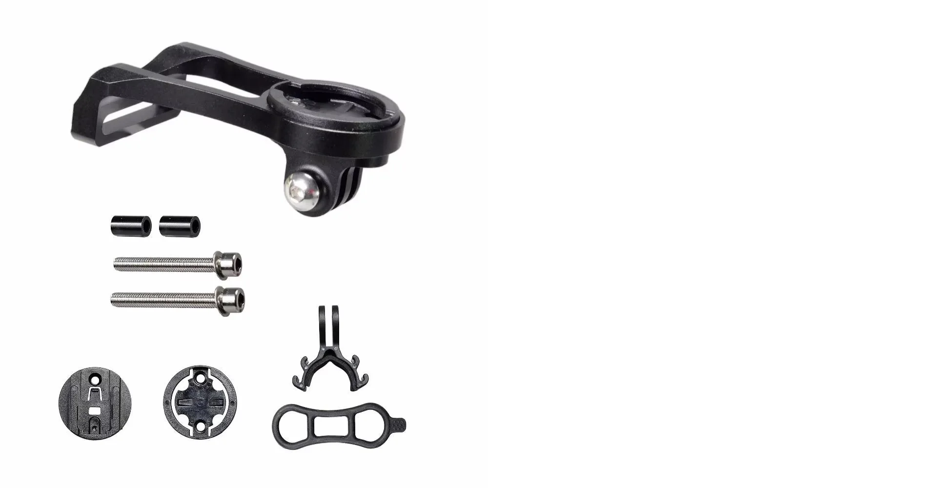 Aluminium Alloy Bicycle Computer Mount and Headlight Clamp Extension Bracket