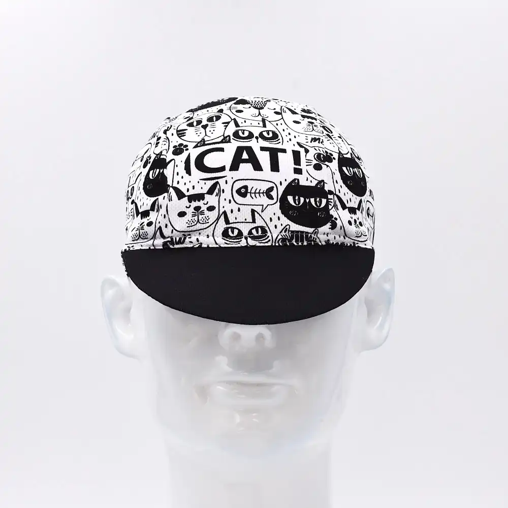 New CLassical Cat Funny Cycling Caps Breathable Unisex Gorra Ciclismo JIASHUO 3