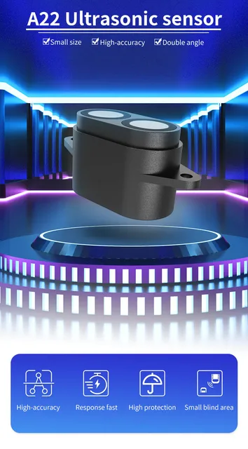 Sensore Di Distanza A Ultrasuoni 5V - Portata 5m, Impermeabile, Per Arduino, Robotica, Misurazione